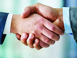 shaking hands