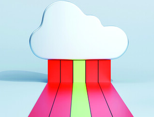 Technology data center on cloud service