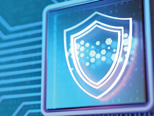 Cyber security symbol