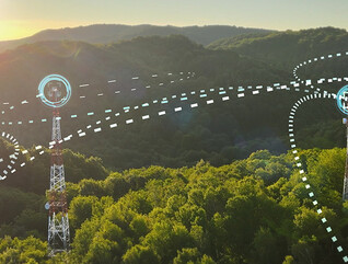 Three telecommunication towers