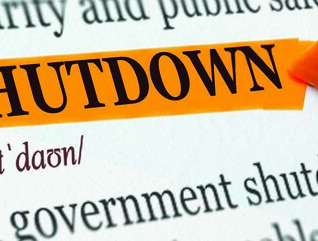 Shutdown highlighted on a document