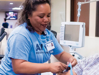 Collect a blood sample