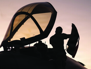 An F-35 fighter jet used in Operation Absolute Resolve