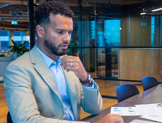 Person using computer