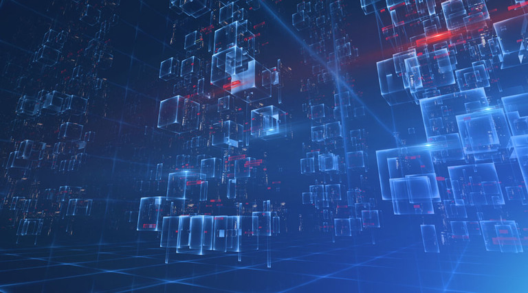 Complex technology abstract image 