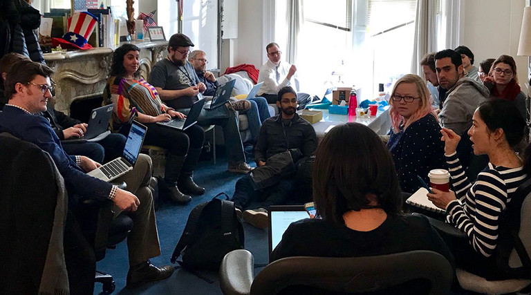 US Digital Service team meets in February 2018 