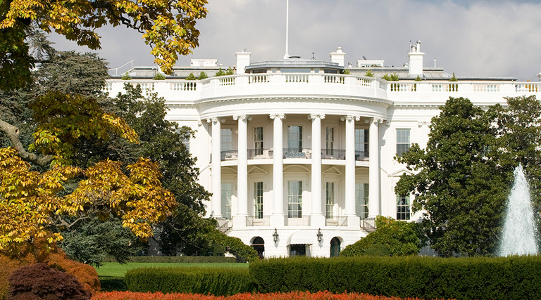 White House during the fall 