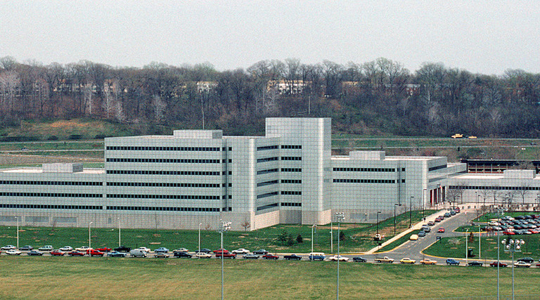 A view of the Defense Intelligence Agency headquarters n the premises of Joint Base Anacostia–Bolling in Washington, D.C.