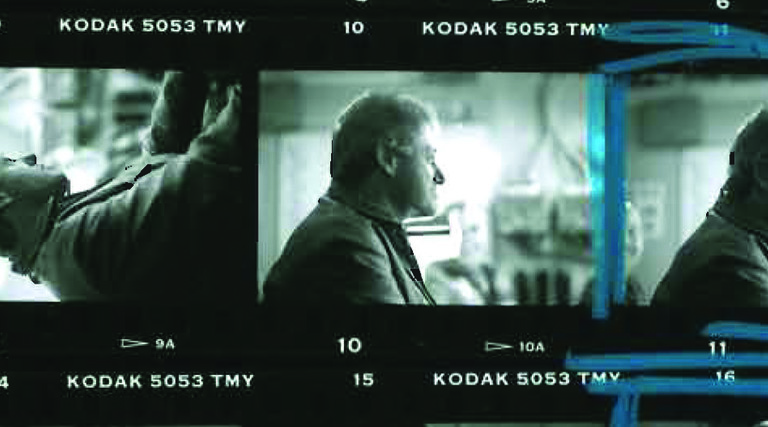 four images of Bill Clinton on a contact sheet