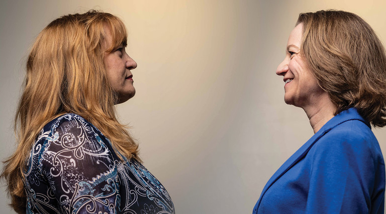 Katherine Zuback and Jennifer Kron