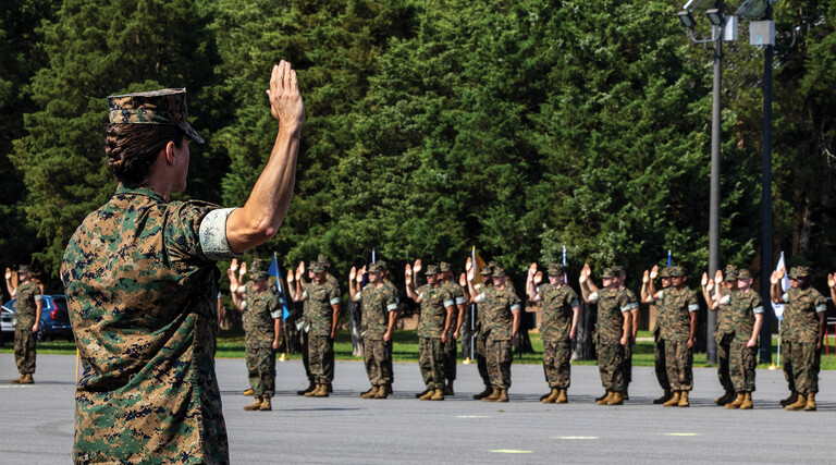 Marine Corps service members