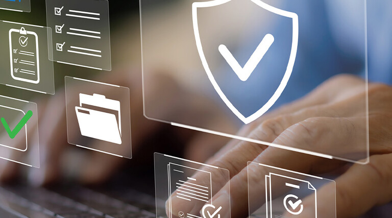 Person using computer