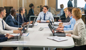 People meeting in the office