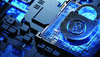 Illustration of Encrypted Technology