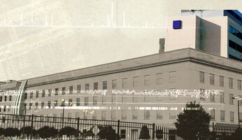 Illustration of government building