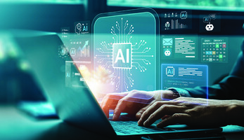 Person using AI