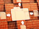 Digital records illustration 