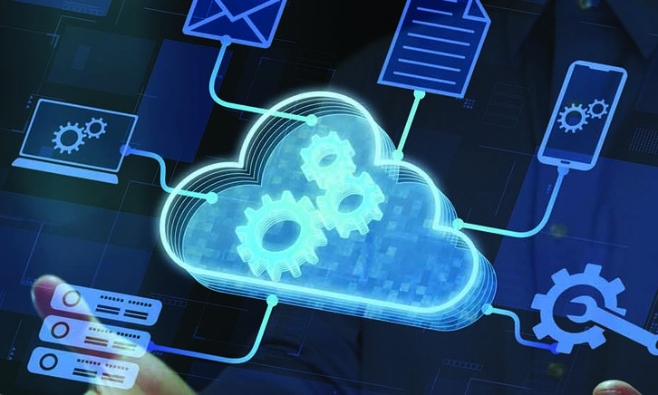 Cloud computing concept