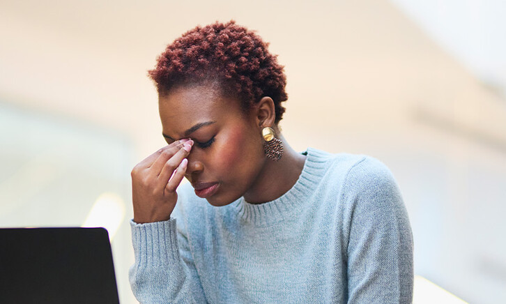 Person using computer