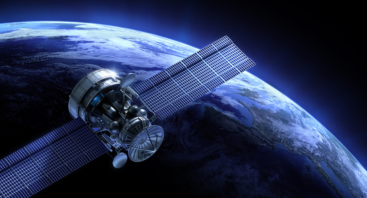 GPS satellite illustration 