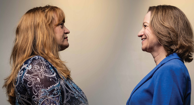 Katherine Zuback and Jennifer Kron