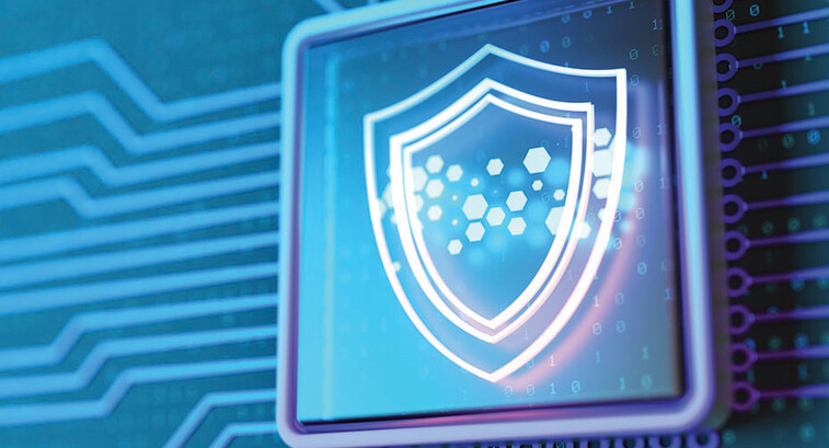 Cyber security symbol