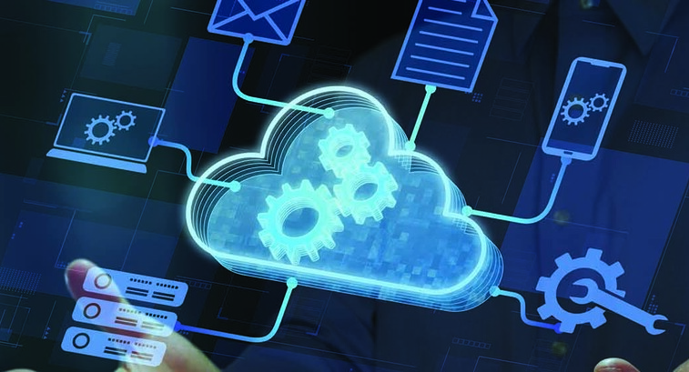 Cloud computing concept