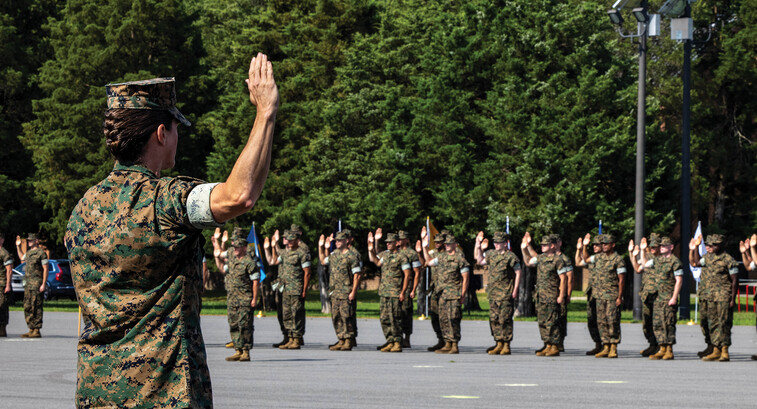 Marine Corps service members