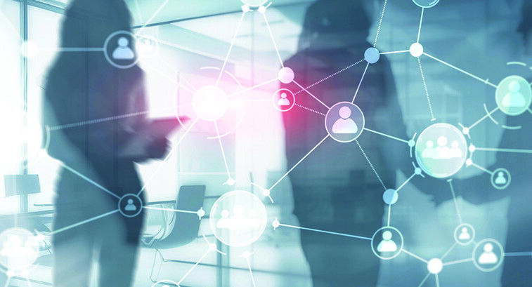 People network connection concept
