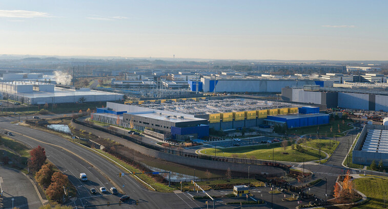 Data centers in Ashburn Virginia