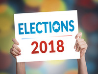 elections 2018 sign