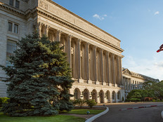 The U.S. Department of Agriculture quarters at the Jamie L. Whitten Federal Building, Washington, D.C. 