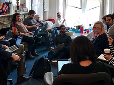 US Digital Service team meets in February 2018 