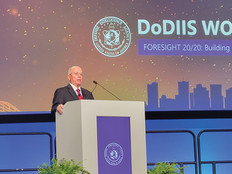 Mike Waschull, acting CIO of the intelligence community, discusses cloud computing at the 2021 DoDIIS Worldwide conference.