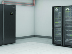 Vertiv's Liebert PDX-PAM units and air/oil cooling with racks