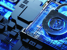 Illustration of Encrypted Technology