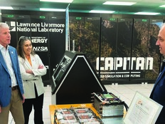 People touring the National Lab