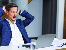 Person using a computer 