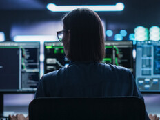 Person using computer