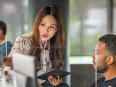 People collaborating in the office