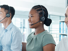 People at call center