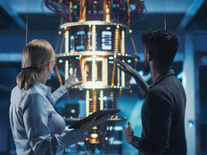 People exploring quantum computing