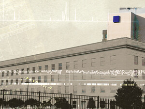 Illustration of government building