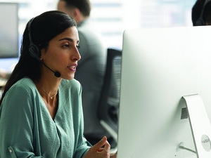 Person in contact center