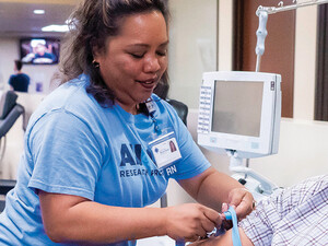 Collect a blood sample