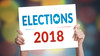 elections 2018 sign