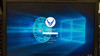 Air Force logo on a computer login screen