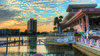 Tampa skyline and convention center