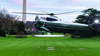 president's helicopter taking off from the white house lawn