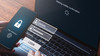 Person using smartphone to login waiting for scanner authentication on laptop.